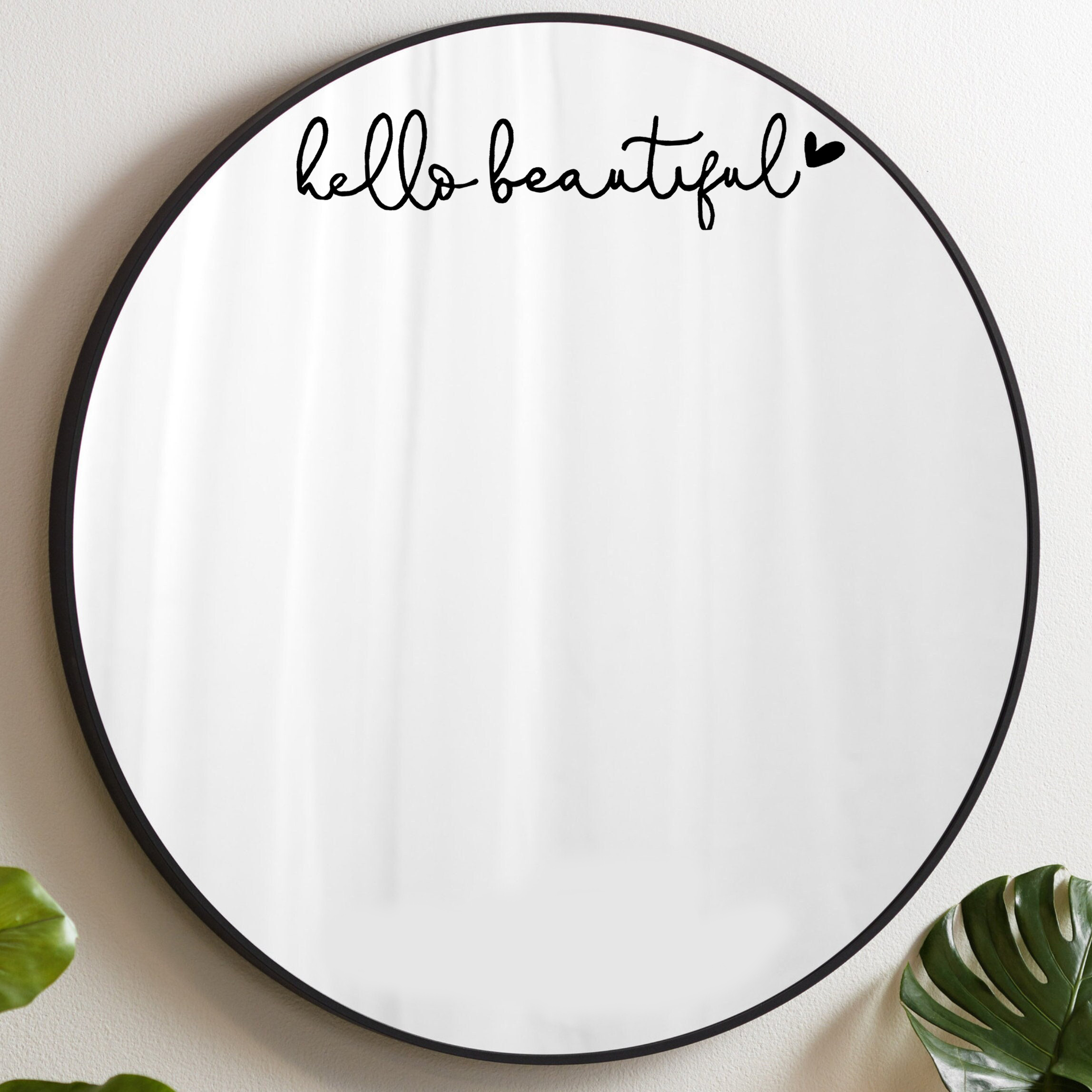 Klistermärke - Hello Beautiful