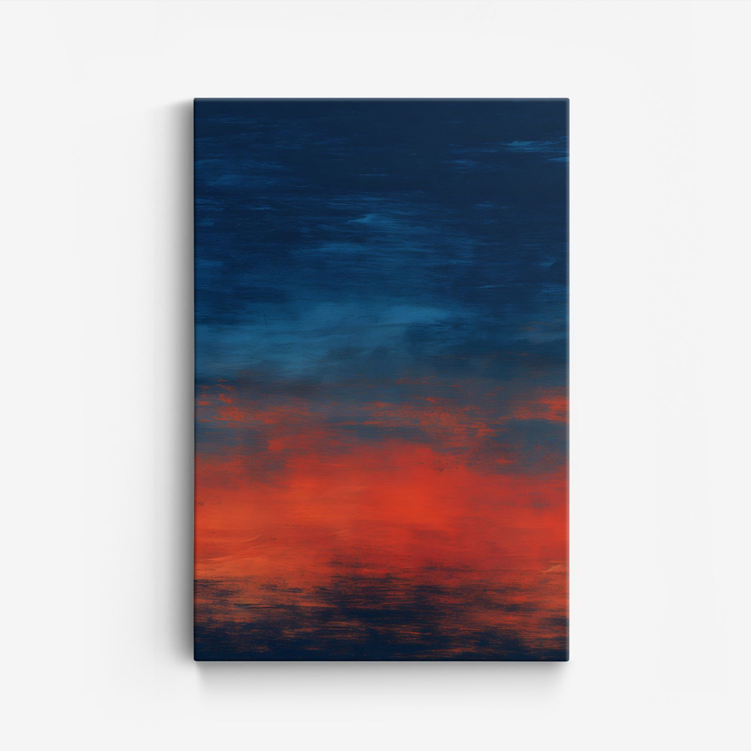 Abstrakt Solnedgång Canvas