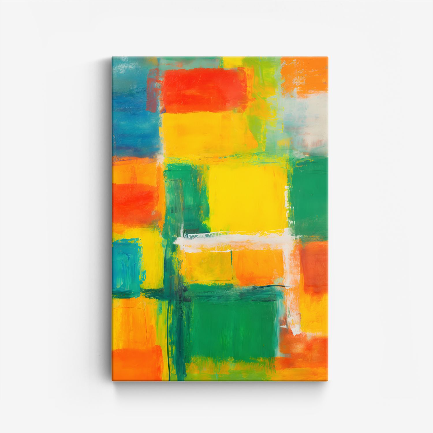 Färgglad Abstrakt Canvas