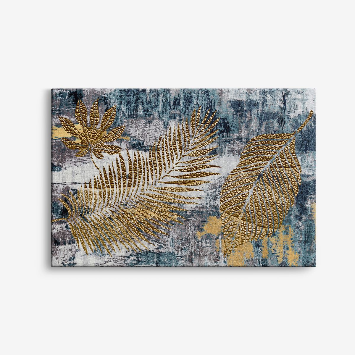 Abstrakt Löv Canvas Konst