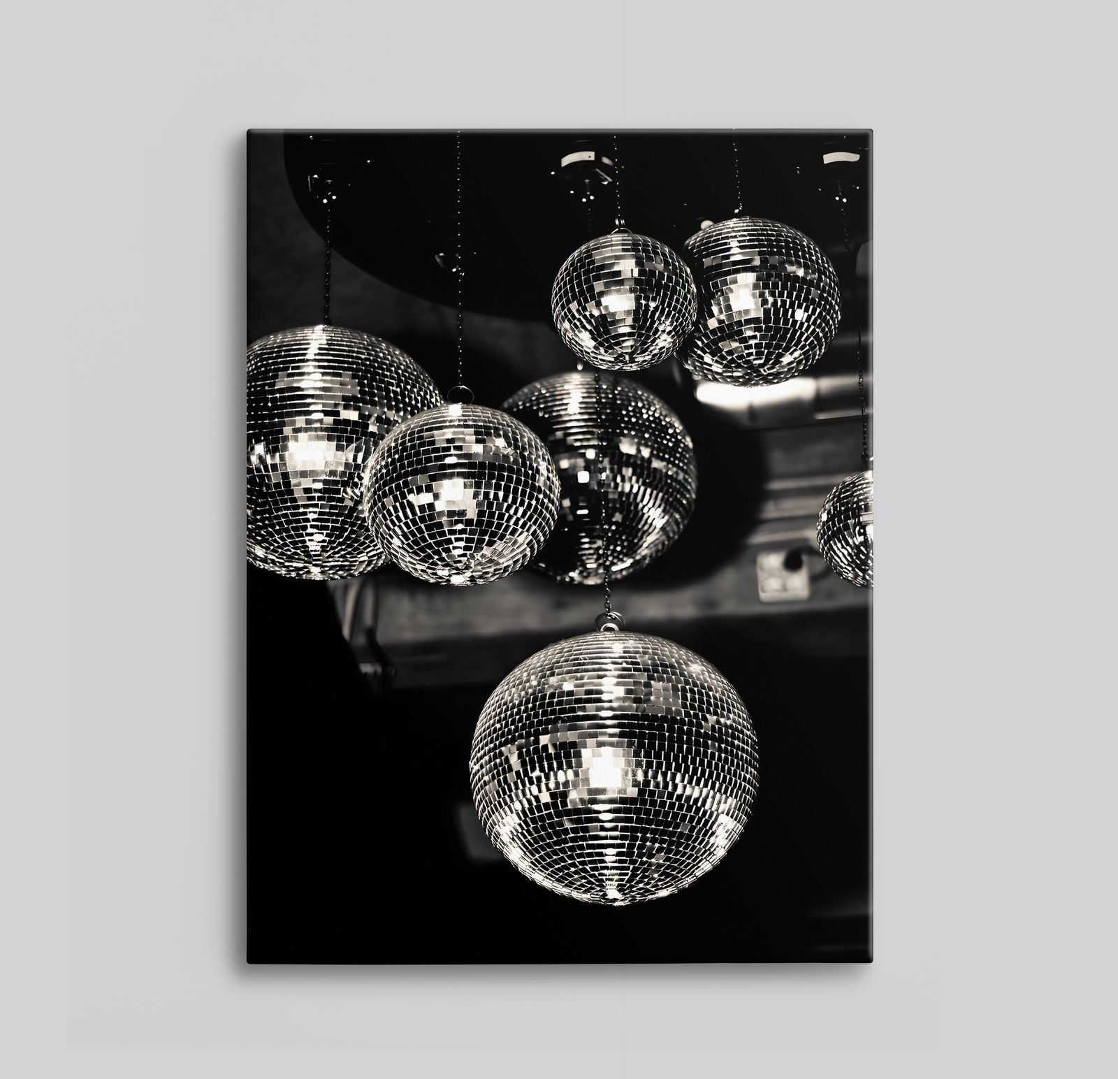 Disco Boll Canvas Konst