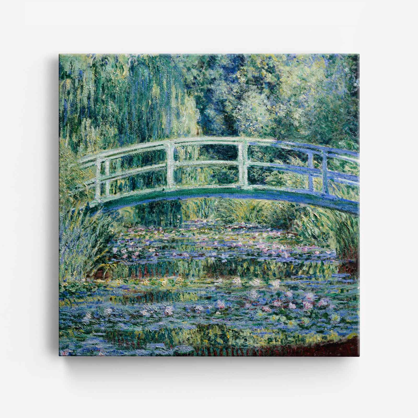 Monet's Näckrosdamm Canvas