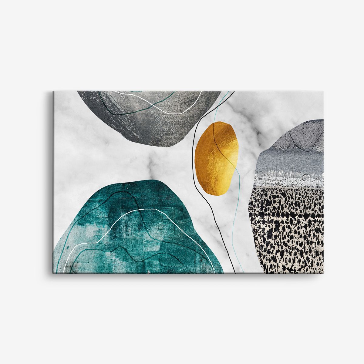 Abstrakt Modern Konst Canvas