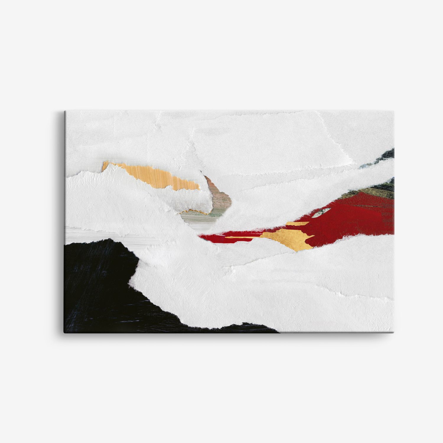Abstrakt Texturerad Canvas Konst