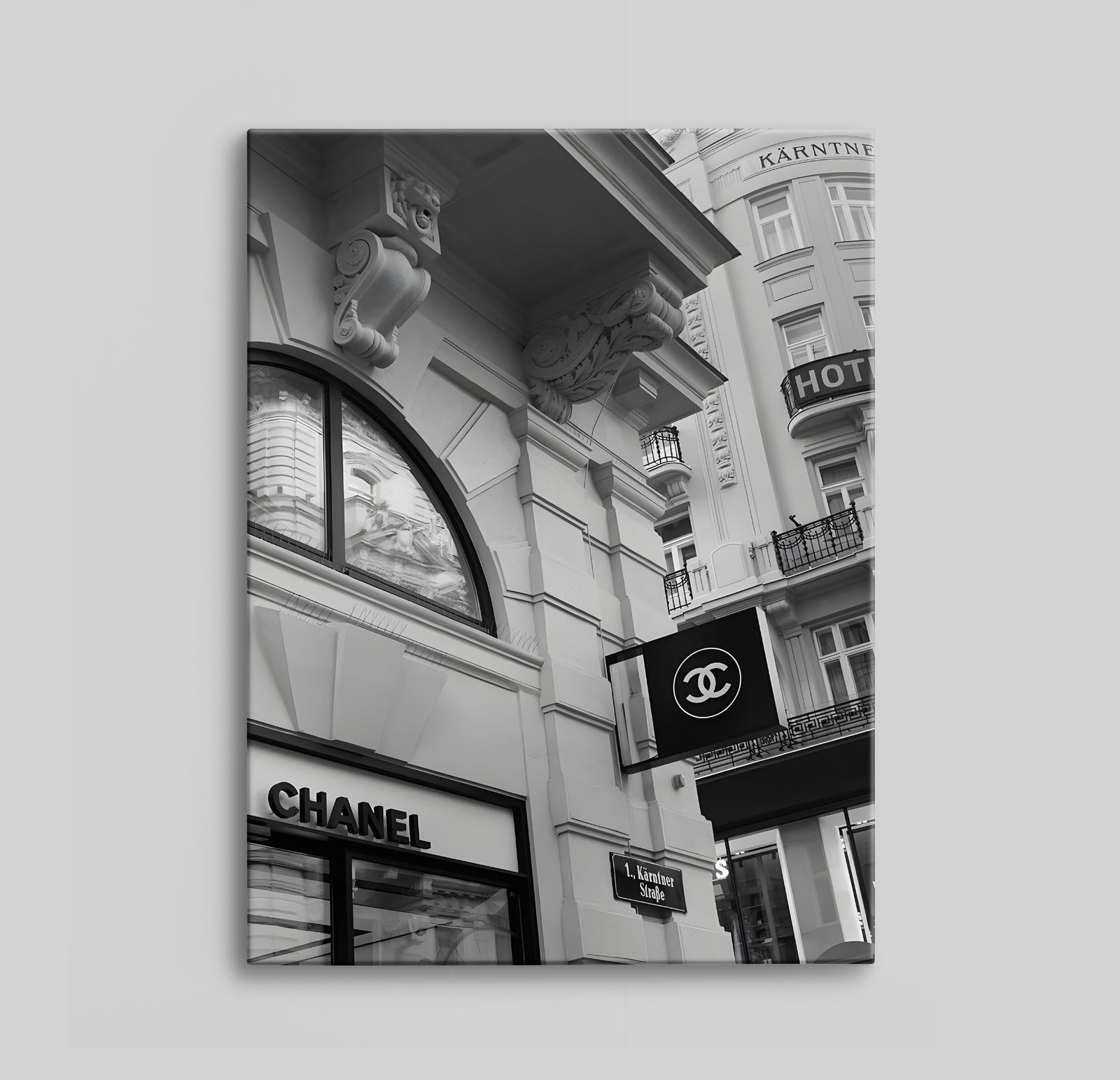 Chanel Arkitektonisk Canvas