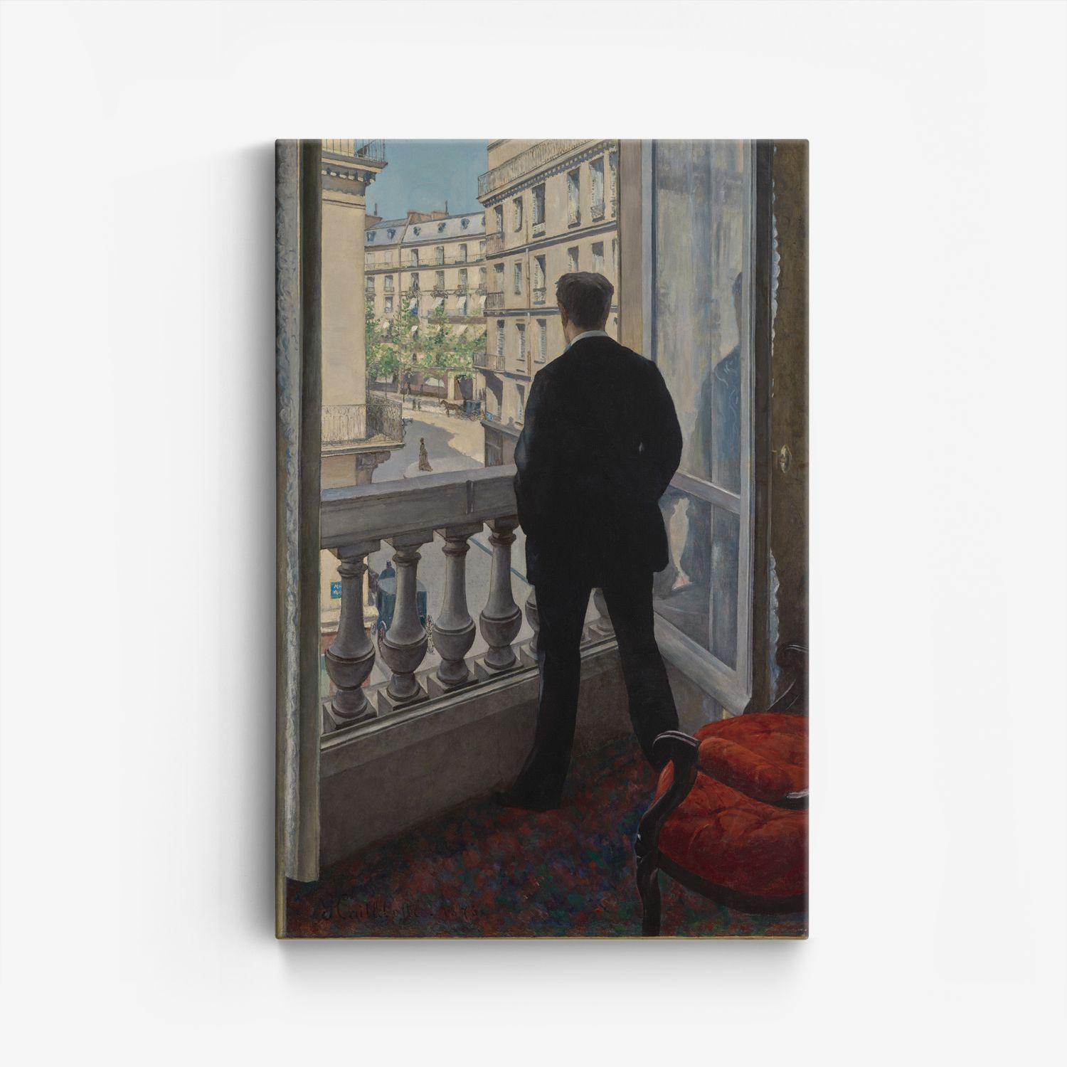 Gustave Caillebotte Canvas - Paris Gata