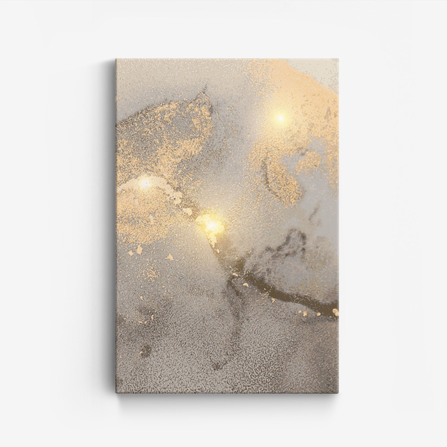 Abstrakt Konst Canvas Elegans