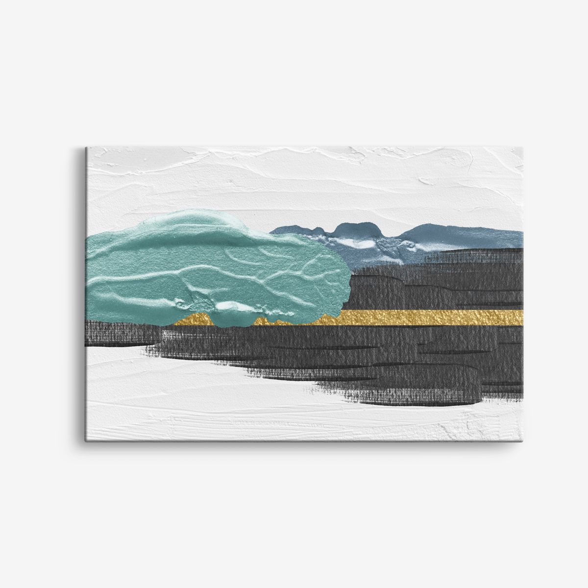 Abstrakt landskap canvas