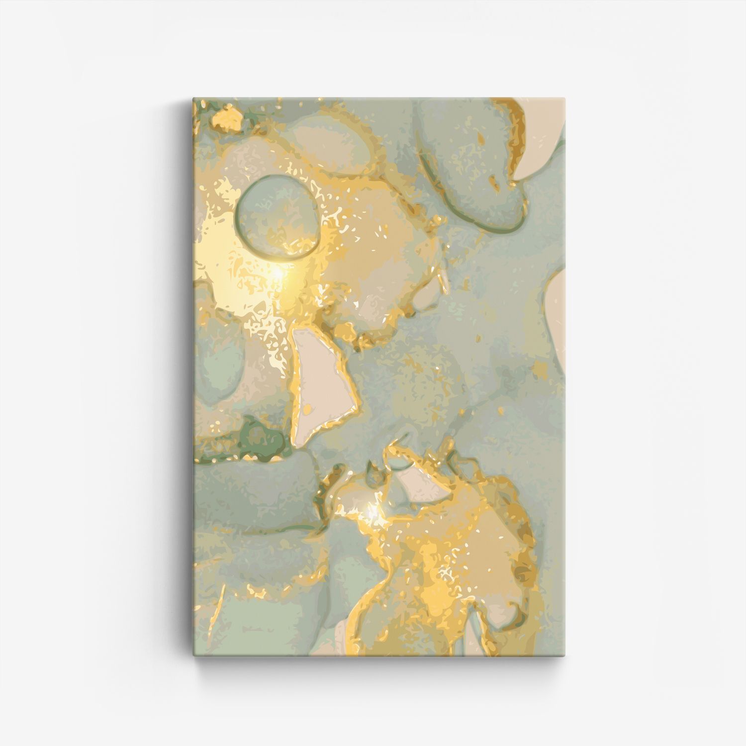 Abstrakt konst canvas