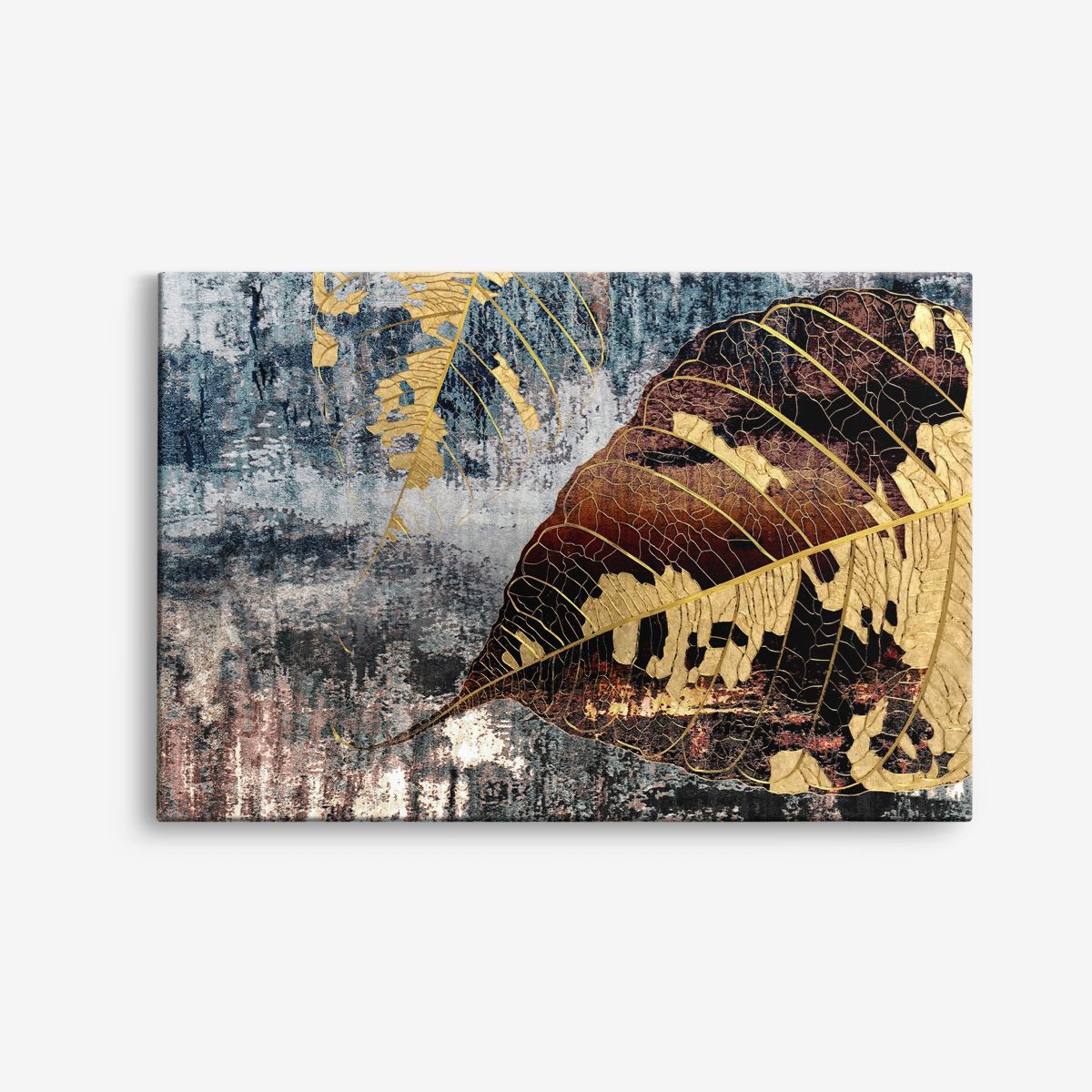 Abstrakt Löv Canvas Konst