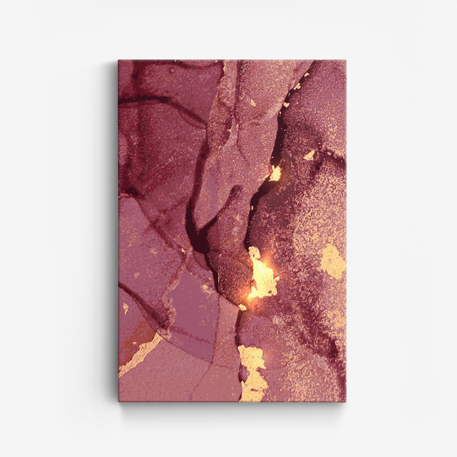 Abstrakt Canvas med Rika Färger