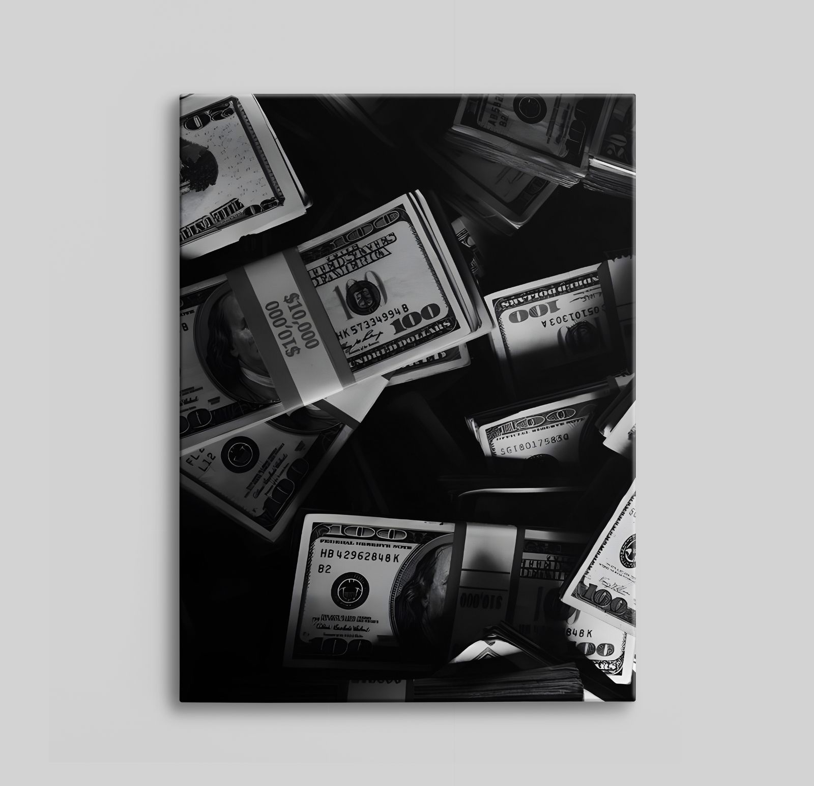 Dollar Bills Canvas