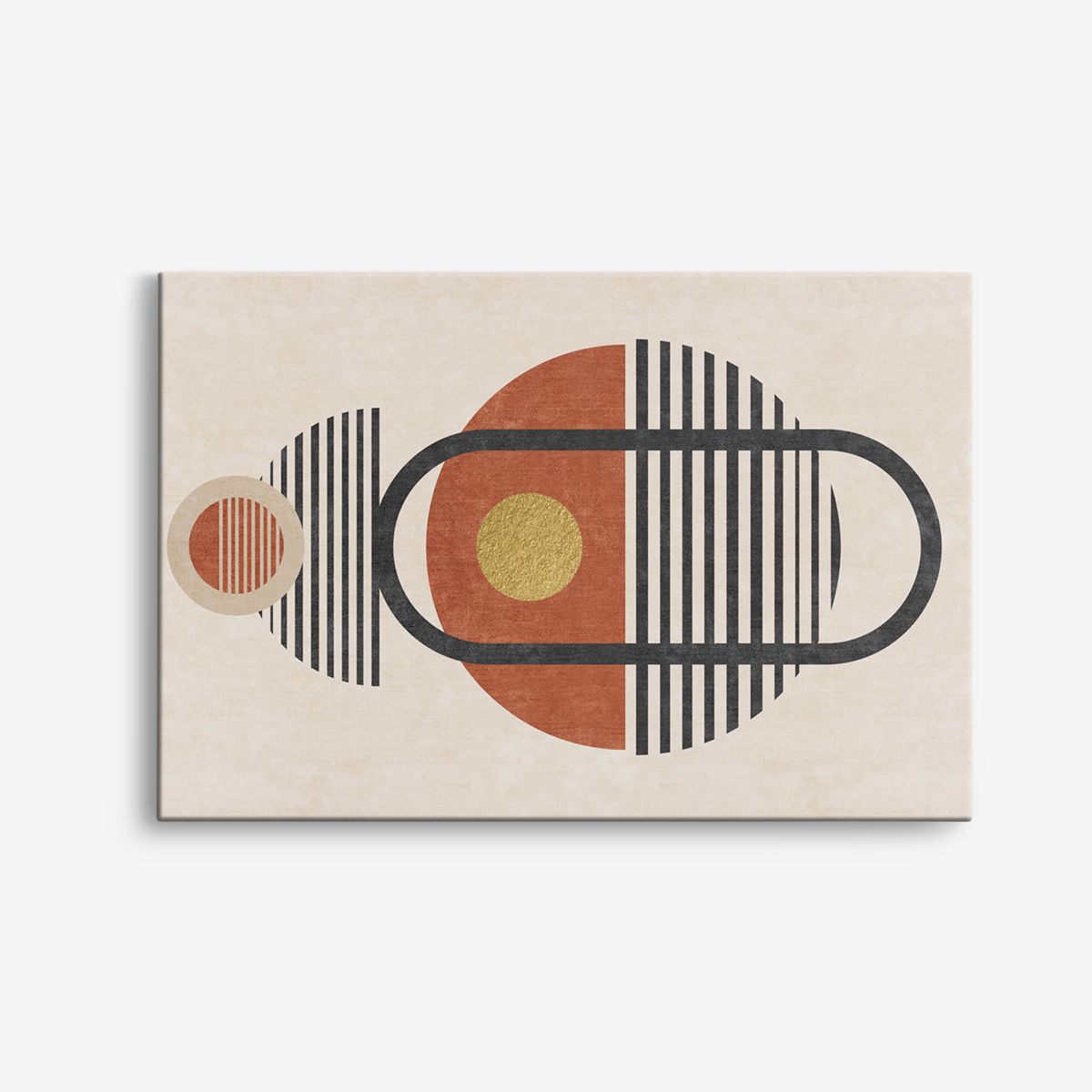 Abstrakt Geometrisk Canvas Konst