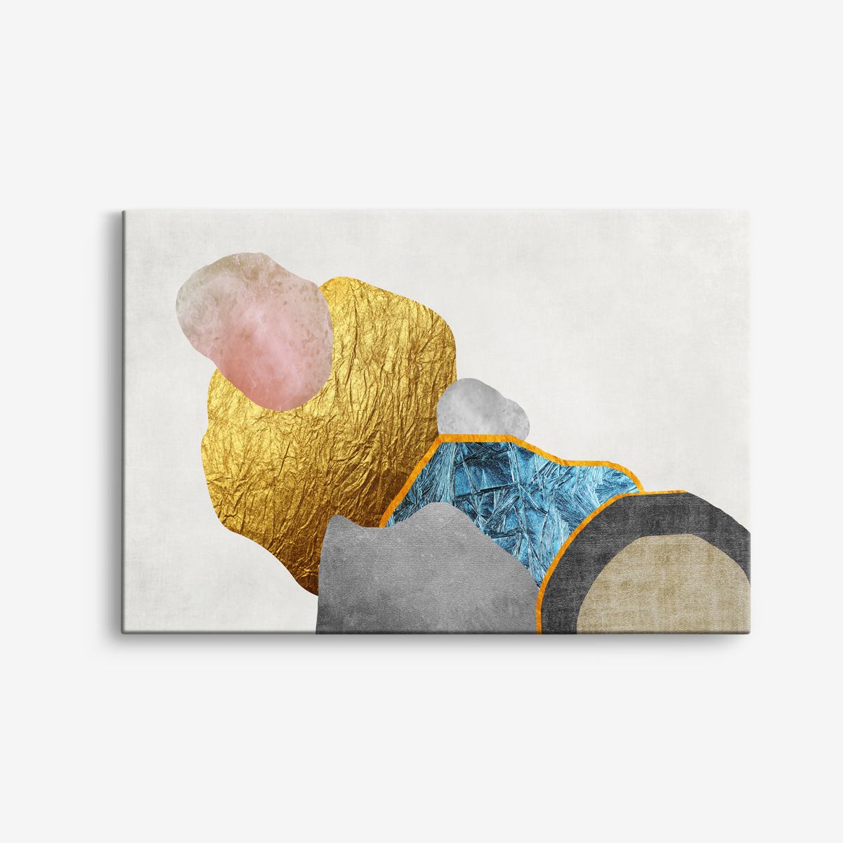 Abstrakt konst canvas - Enkel