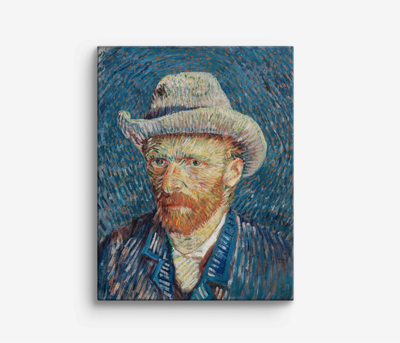 Van Gogh Självporträtt Canvas