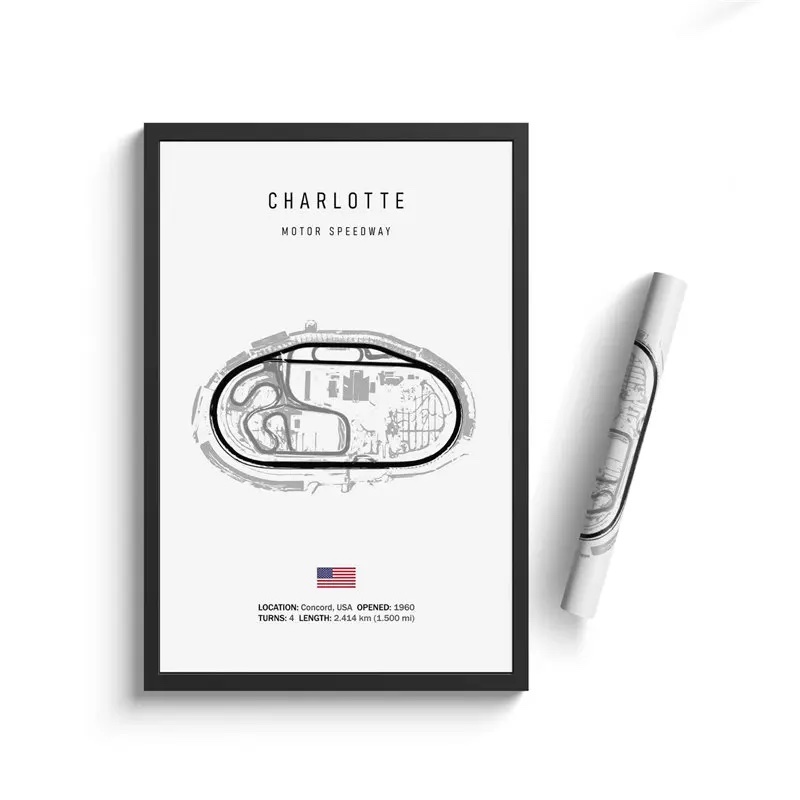 Affisch – CHARLOTTE / MOTOR SPEEDWAY / 02