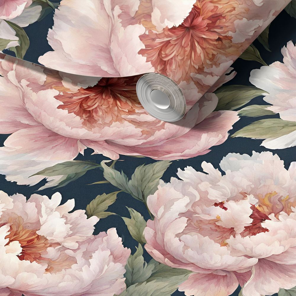 Dekorplast med Blommönster