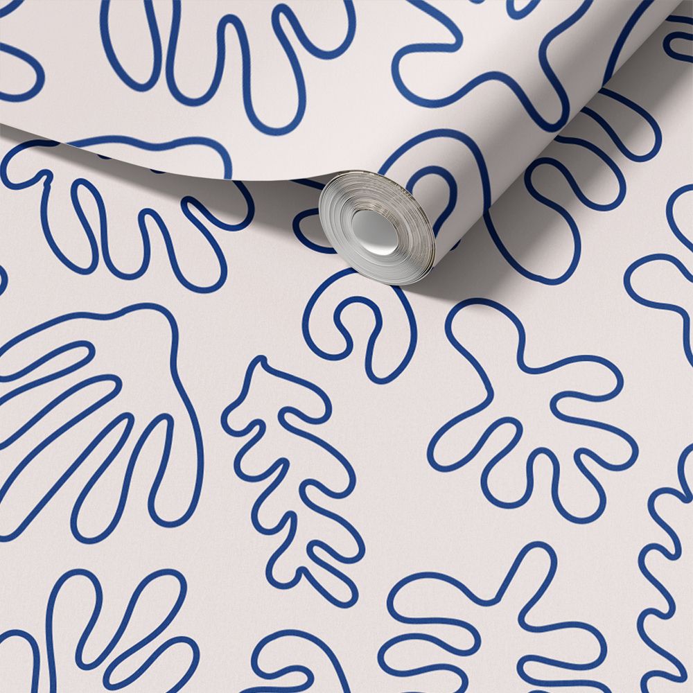 Dekorplast - Modern Bladmönster / Peel and Stick