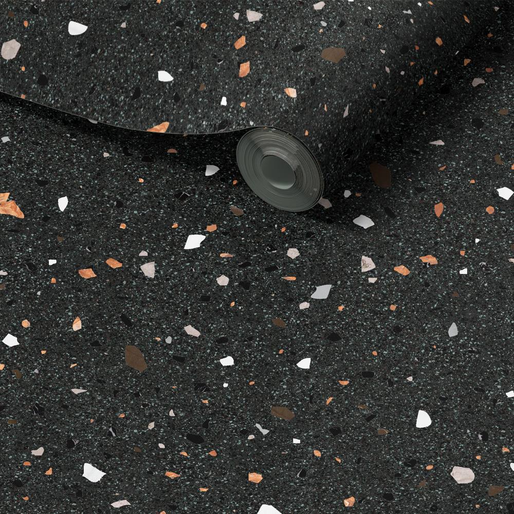Färgglad Terrazzo Dekorplast