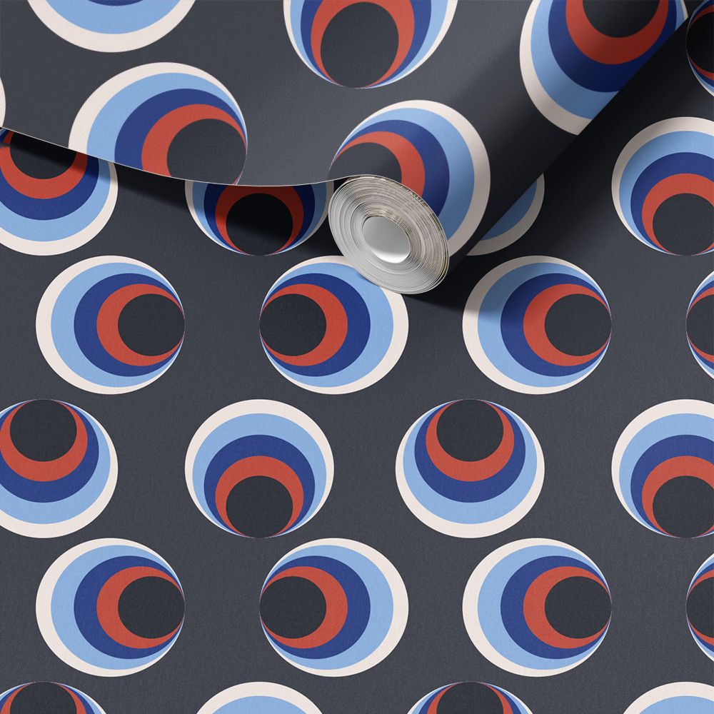 Dekorplast - Abstrakta Cirklar / Peel and Stick