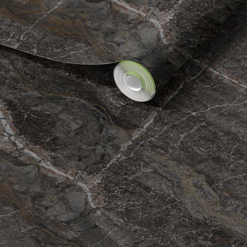 Dekorplast - Mörk Marmor Design / Peel and Stick