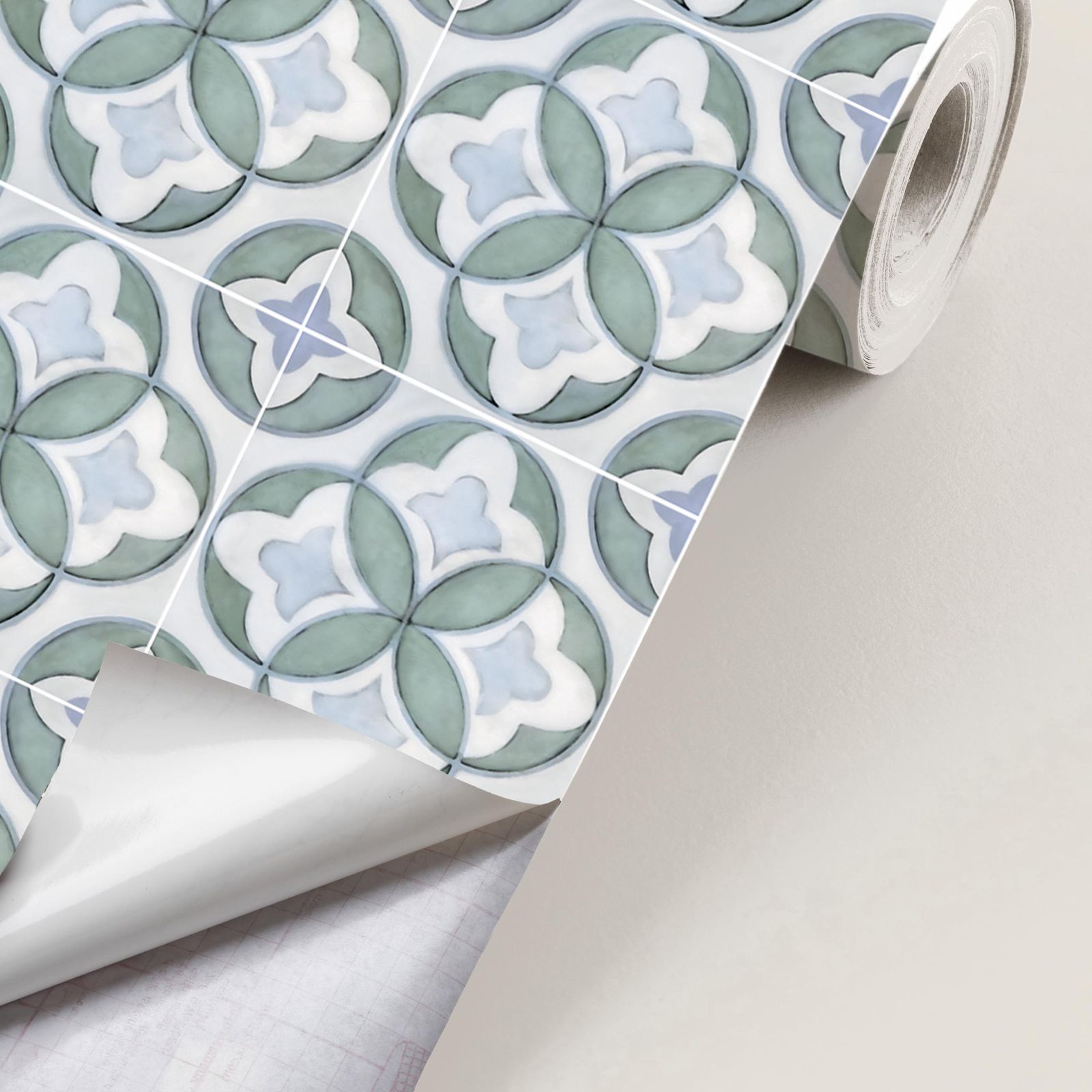 Dekorplast - Geometriska Kakel / Peel and Stick