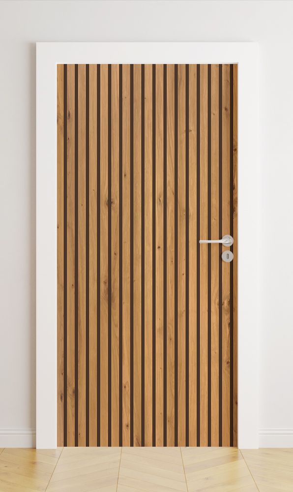 Dörrfolie - Trämönster Design / Peel and Stick