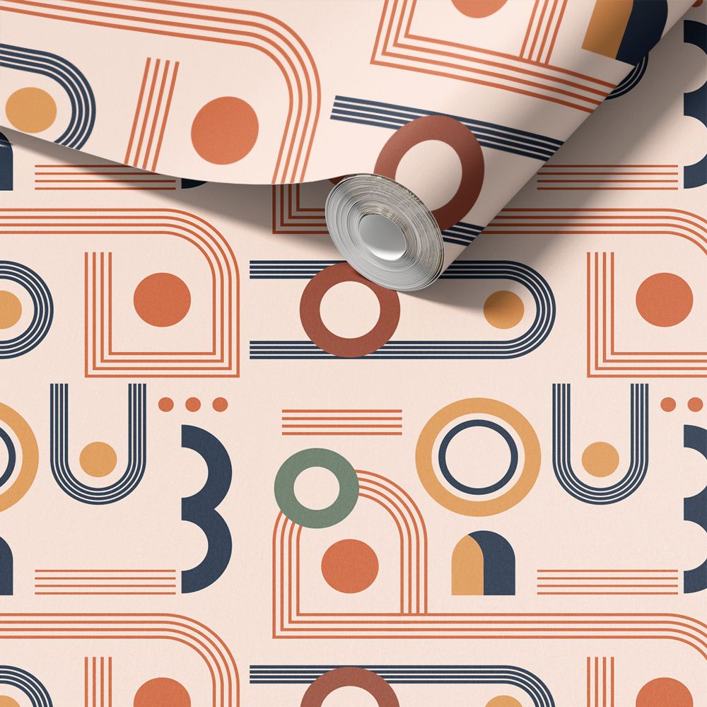 Dekorplast - Geometriskt Mönster / Peel and Stick