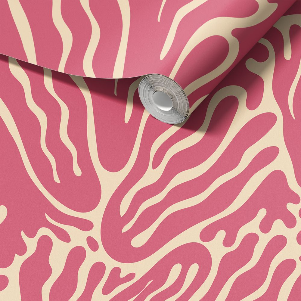 Dekorplast - Abstract Rosa Design / Peel and Stick