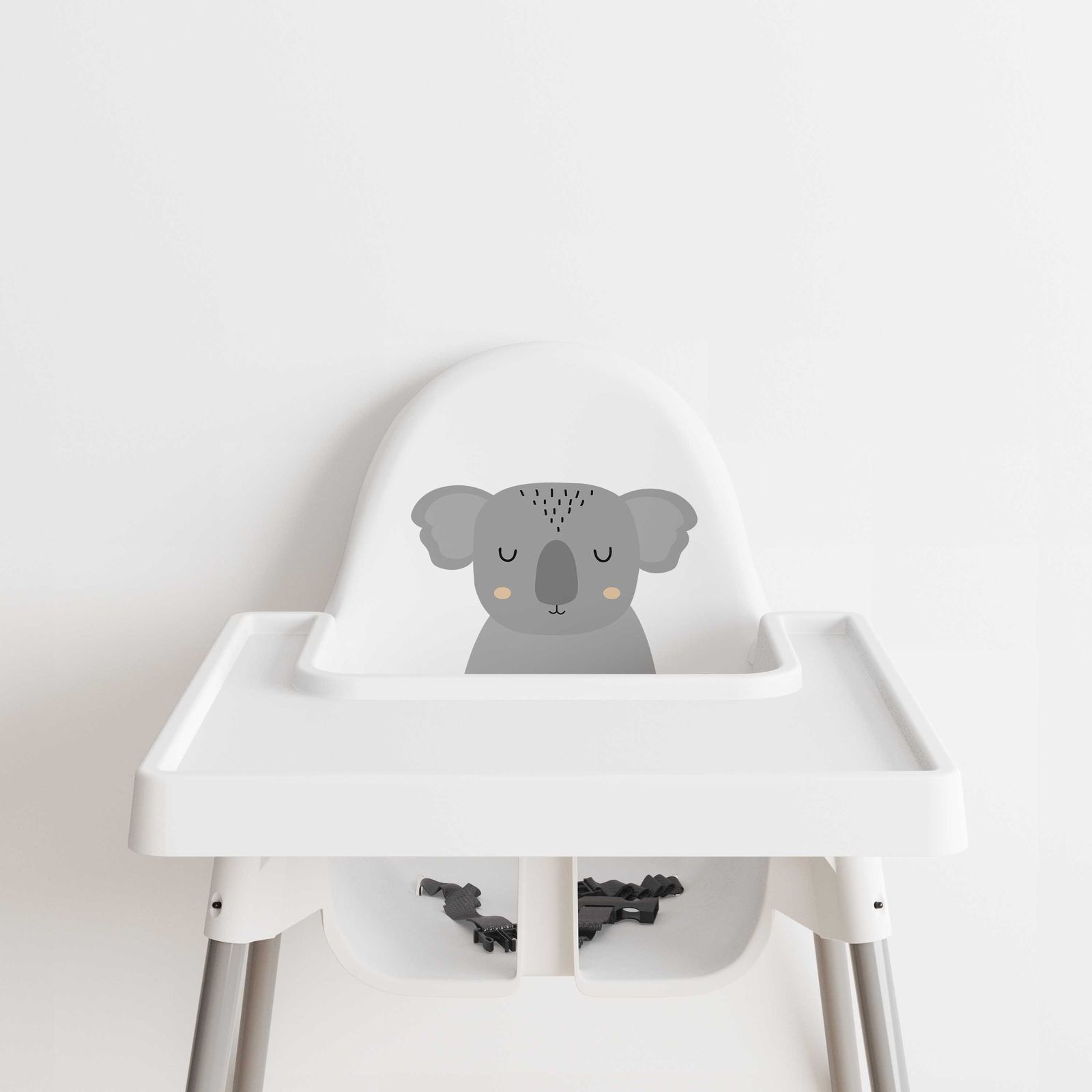 Självhäftande Klistermärke – Antilop Matstolsdekal / Koala Design