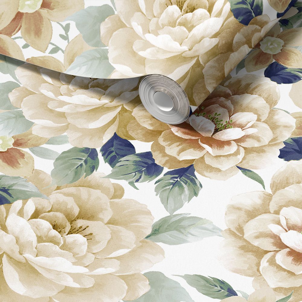 Blommönster Dekorplast