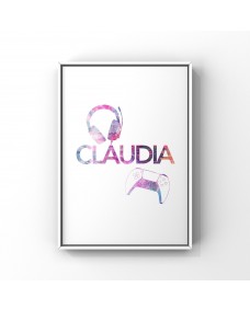 Affisch - Spel / Claudia