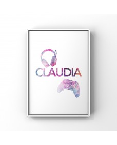 Affisch - Spel / Claudia / 02