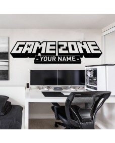Wallstickers -  Game Zone  / Personlig