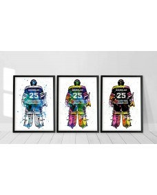  Affischer - Hockeymålvakt / Personlig