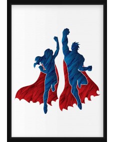 POSTERS - SUPER HEROES UP