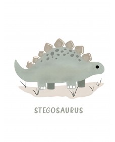 Poster - Stegosaurus