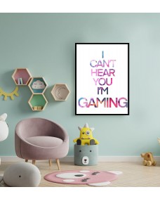Affisch - Spel /  I can hear you Im Gaming