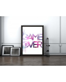 Affisch - Spel / Game Over / 02