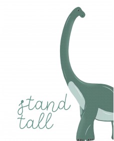 Affisch - Brachiosaurus / Stand Tall