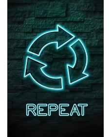 Poster - REPEAT / Neon