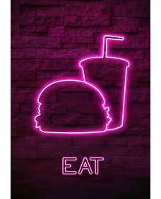 Poster - EAT / Neon