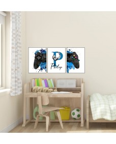 Posters - PlayStation / Gaming / Personlig / Set om 3