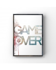 Affisch - Spel / Game Over