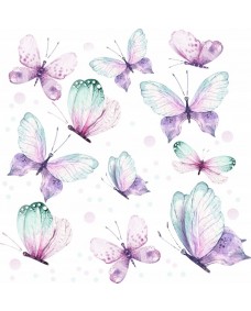 Väggdekal - Fjärilar