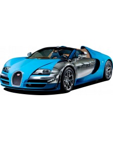 Väggdekal - Bugatti Veyron / Blå