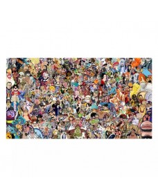 Poster - Japansk klassisk anime Dragon Ball Z figursamling / 09