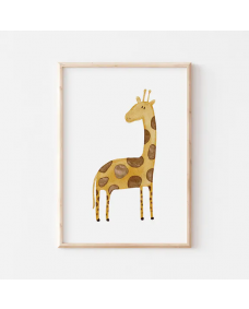 Safari Poster / Giraff