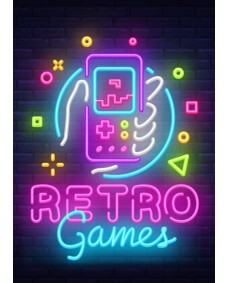Poster - RETRO Games