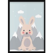 POSTER - Berglandskap kanin
